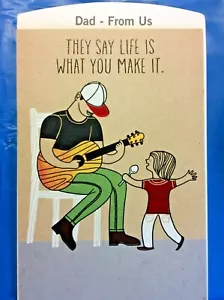 DAD Birthday Card "Thanks for Being the FUN Kind of Father and Husband" 82A - Picture 1 of 2
