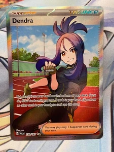 Pokémon TCG Dendra Scarlet & Violet - Paldea Evolved 250/193 Holo Ultra Rare - Picture 1 of 2