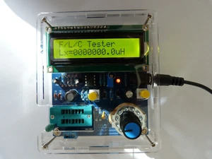 el. Komponenten Tester für Kapazitäts- Induktivitäts- Bauteile ( plus Frequenz) - Bild 1 von 4