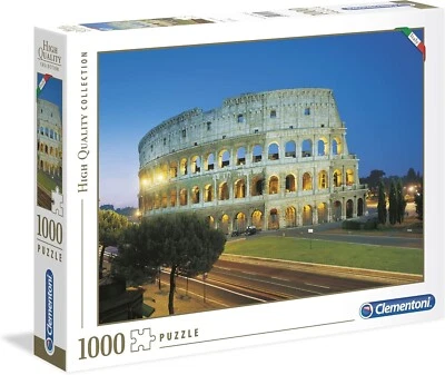 Clementoni Puzzle 1000 Collection Roma Colosseo 39457 Jigsaw Puzzle - Image 1 of 4