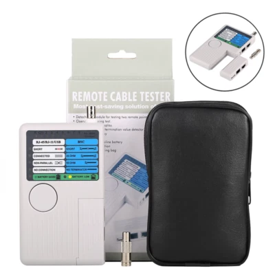 4 In 1 Network Cable Tester RJ45/RJ11/USB/BNC LAN Cable Cat5 Cat6 Wire Tester - Image 1 of 4