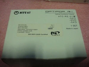 NTTAT OPTIPOP R1 ATC-RE-01 Glasfaser-Steckverbinderreiniger offene Box abgebildet - Bild 1 von 3