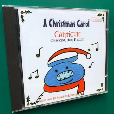 Canticum A CHRISTMAS CAROL Holiday Choir CD Temple Church London Mark Forkgen NM - Image 1 of 4