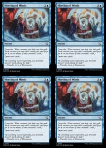 MTG - 4x MEETING OF MINDS - March of the Machine (C) - Picture 1 of 1