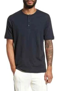 VINCE Camiseta Henley en Capas en Costa PARA HOMBRE TALLA L GRANDE NUEVA - Imagen 1 de 3