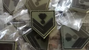 GREEK ARMY - SARGE INSIGNIA 3D PVC PATCH - COLORED - Picture 1 of 5