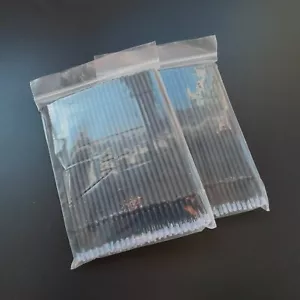 200X Microbrush Micro Pinsel Applikator Tipps für Make-up Wimpern Zahn Super Fein - Bild 1 von 6