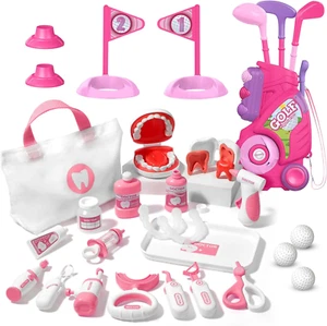 Toys for 2 3 4 5 Year Old Boy Girl Christmas Bithday Gift- Toddler Golf Set Toy - Picture 1 of 9