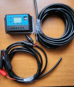 Solar Charge Controller 20A LCD Dual USB 5V Output Photovolt 12V/24V AUTO - Picture 1 of 1