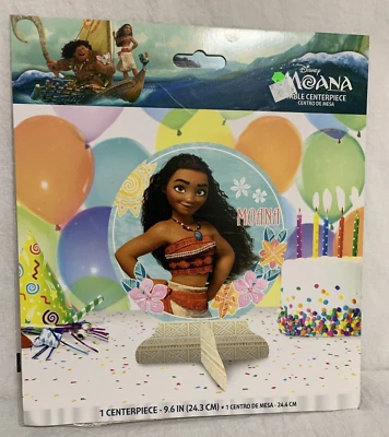 Disney Moana Table Centerpiece Birthday Party Decorations 9" tall - Image 1 of 2