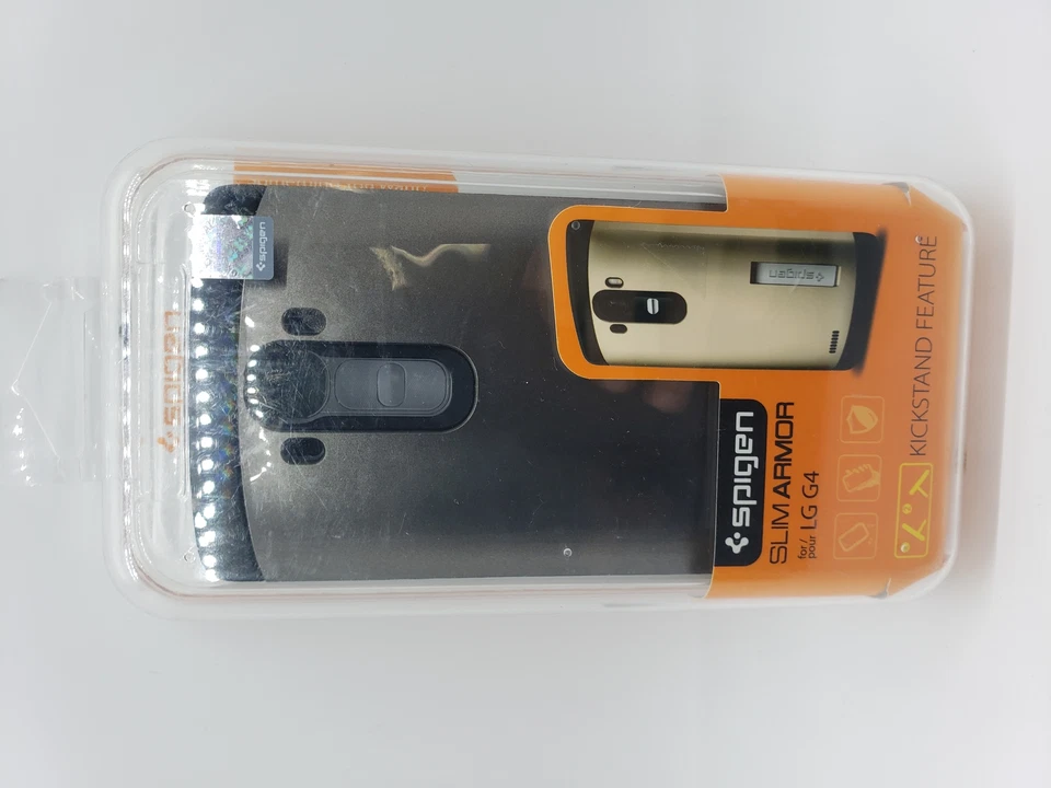 Funda Spigen Slim Armor para LG G4 - Gunmetal Foto 1 de 4