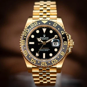 Rolex GMT-Master II 126718GRNR – 40mm 18K Yellow Gold – Black Dial - Picture 1 of 17
