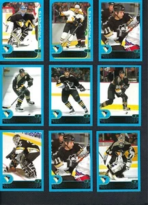 2001 Topps NHL Pittsburgh Penguins Team Cards, 10 Top Condition Cards - Bild 1 von 2