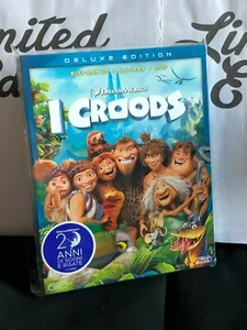 I CROODS -blu ray 3D+blu ray+dvd- edizione speciale SLIPCASE-deluxe edition - Foto 1 di 2