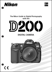Nikon D200 User Manual Guide Instruction Operator Manual - Picture 1 of 1