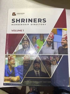 Shriners Membership Directory - 150th Anniversary Edition, Vol 1 - Bild 1 von 10