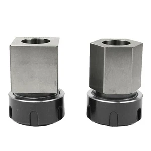 2 Pieces Collet Block ER-32 Square and Hex Workholding Holder for Lathe Tool - Picture 1 of 8