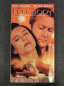 Full Body Massage 1996 VHS Mimi Rogers Nicolas Roeg Bryan Brown TESTED - Picture 1 of 6