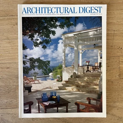 Architectural Digest January 1997 Bali Hawaii Argentina Marrakech Sardinia - Image 1 of 4
