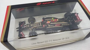 SPAS3090 Sparkmodel Lotus E22 Pastor Maldonado Malaysian GP 2014 1/43 - Foto 1 di 2