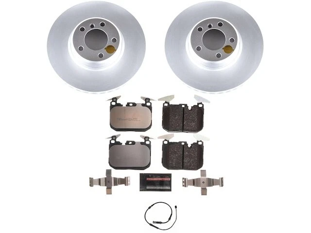 Kit de pastillas de freno delanteras y rotor para BMW 340i GT 2017-2019 xDrive 2018 TB585DG Foto 1 de 1