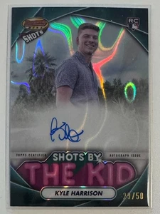 Kyle Harrison Topps Bowman's Best 2024 Shots by the Kid Lava Auto /50 SF Giants - Bild 1 von 2
