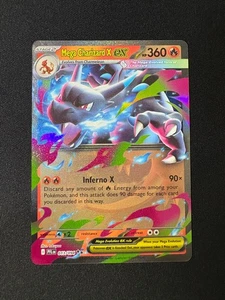 2025 Pokemon Phantasmal Flames Mega Charizard X EX Double Rare #13 - Picture 1 of 2