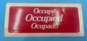 Vintage USAIR Airlines Air Lines Occupied Pamphlet-Card - Bild 1 von 2