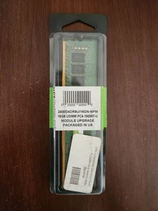 Netpatibles 2400D4DR8U/16GN-NPM 16GB UDIMM PC4-19200T-U Module Upgrade - Picture 1 of 6