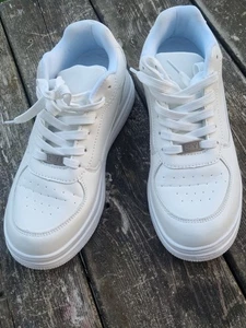 Herren Trainer Sneaker Fitness Freizeit Sportschuhe Zum Gehen UK Größe 7 - Picture 1 of 11