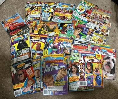 Disney Adventures Magazines Lot Of 37 Vintage - Image 1 of 3