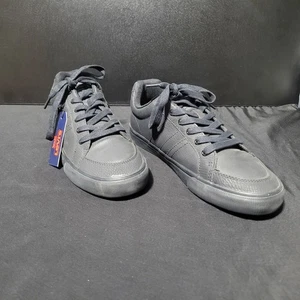 Levis Mens 9.5M Black Athletic Shoes NIB - Picture 1 of 6