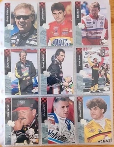 1995 Upper Deck Motorsports 113 Card Partial Set (1) some Silver Signatures  - Picture 1 of 15