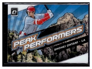 2019 Donruss Optics PEAK PERFORMERS #PP-1 Shohei Ohtani DODGERS! - Picture 1 of 2