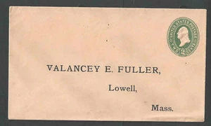 1874 U313 2c Green On Oriental Buff Mint Entire Die 88 Size 8 Preaddressed To--- - Picture 1 of 1