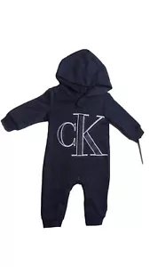 Calvin Kline Long Pants Jumpsuit 3-6M black for toddler boys new with tags - Picture 1 of 6