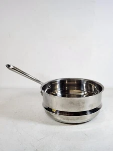 ALL-CLAD Stainless Steel 8" Steamer Strainer Basket Insert Fits 3 Qt Pot - Picture 1 of 6