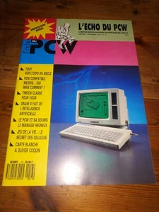 Magazine "L'Echo du PCW" n°13 - Novembre 1987 - Amstrad PCW 8256 / PCW 8512 - Zdjęcie 1 z 3