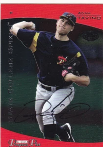 ADAM OTTAVINO STATE COLLEGE SPIKES SIGNED CARD RED SOX CARDINALS YANKEES METS - Picture 1 of 1