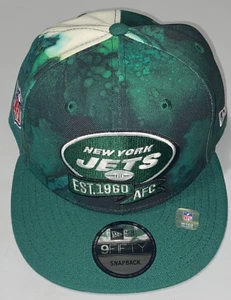 NFL New Era 9FIFTY Jets Sideline Snapback Cap Green One Size Snapback FREE SHIP - Picture 1 of 8