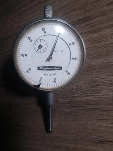 Indicador de esfera, SAGINOMIYA ECM-1100, 0-1" (.001") Indicador de esfera de maquinista Japón - Imagen 1 de 3