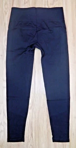 Brandneu ohne Etikett DAMEN NAHTLOSE SCRUNCH LEGGINGS LARGE 12/14 SCHWARZ FITNESS YOGA LAUFEN TOP - Bild 1 von 15