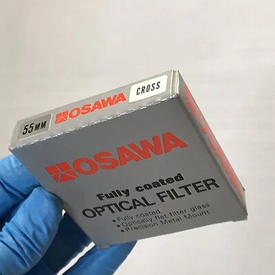 55mm Osawa  Lens Filter Cross Screen NEW IN BOX FREE SHIPPING - Image 1 of 4