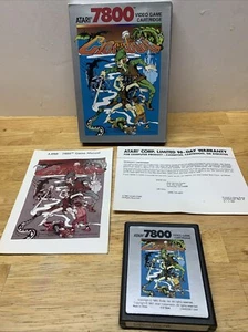 Atari 7800 Crossbow Video Game Complete In Box CIB 1988 Tested Works - Picture 1 of 14