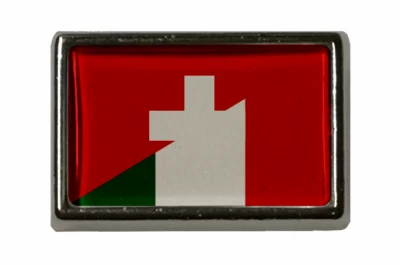 Pin Schweiz-Italien Flaggenpin Anstecker Anstecknadel Fahne Flagge - Bild 1 von 2