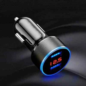 2 USB Port Super Fast Car Charger Adapter for iPhone Samsung Android Cell Phone - Picture 1 of 11
