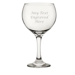 Personalised Large Gin Cocktail Glass 22.5oz (64cl) - Picture 1 of 1