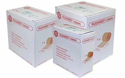 NOBAMED RUDAMED classic Wundverband, 5 Meter Wundpflaster Pflaster Rollenpflaster