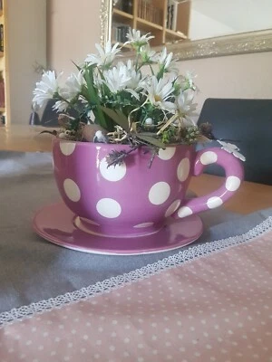 Blumengesteck Tischgesteck Kunstgesteck Tischdeko Gesteck Margeriten Blumen  - Bild 1 von 4