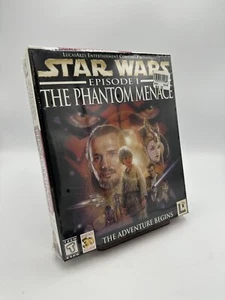 Vintage Big Box PC SPIEL: Star Wars Episode 1 Die dunkle Bedrohung FABRIKVERSIEGELT - Bild 1 von 8
